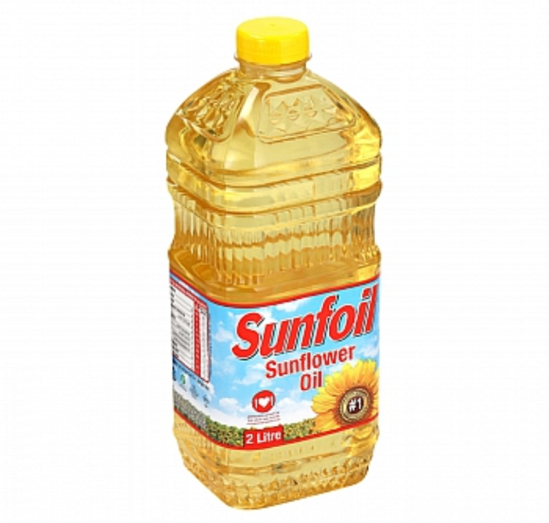 2 Litre Sunfoil Sunflower Oil Airstall