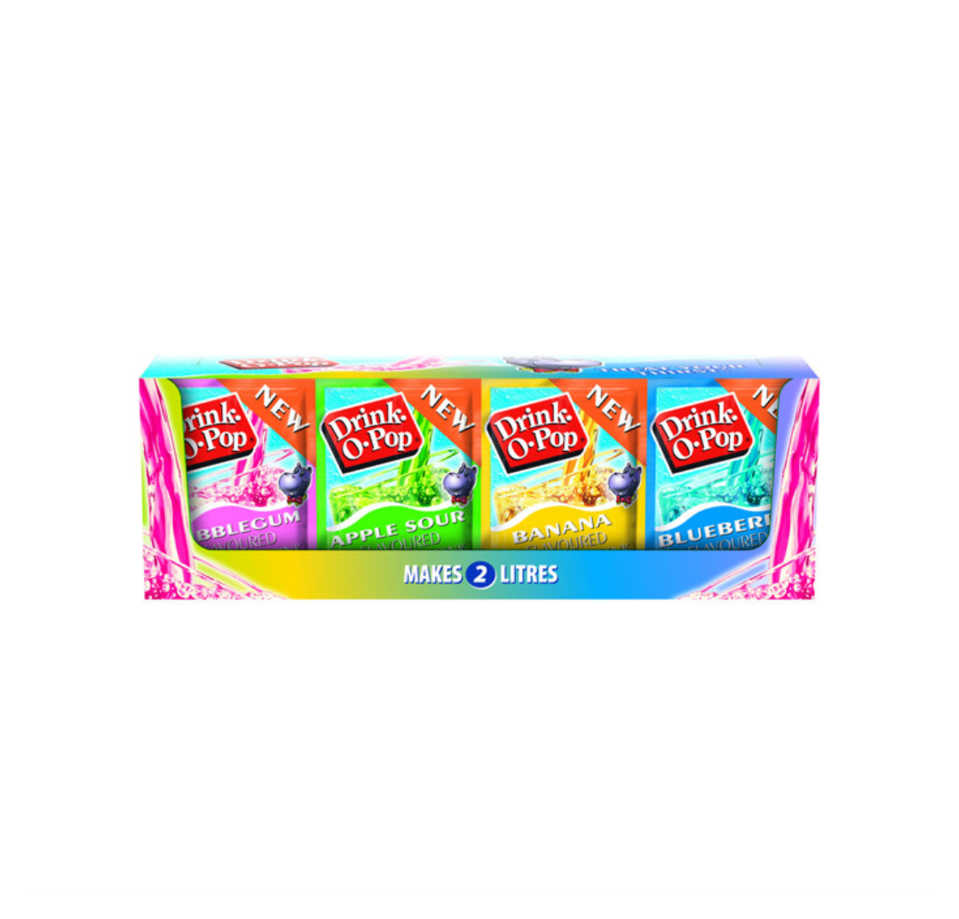 72 x 5 g Drink-O-Pop Funky Flavoured Drink - AirStall