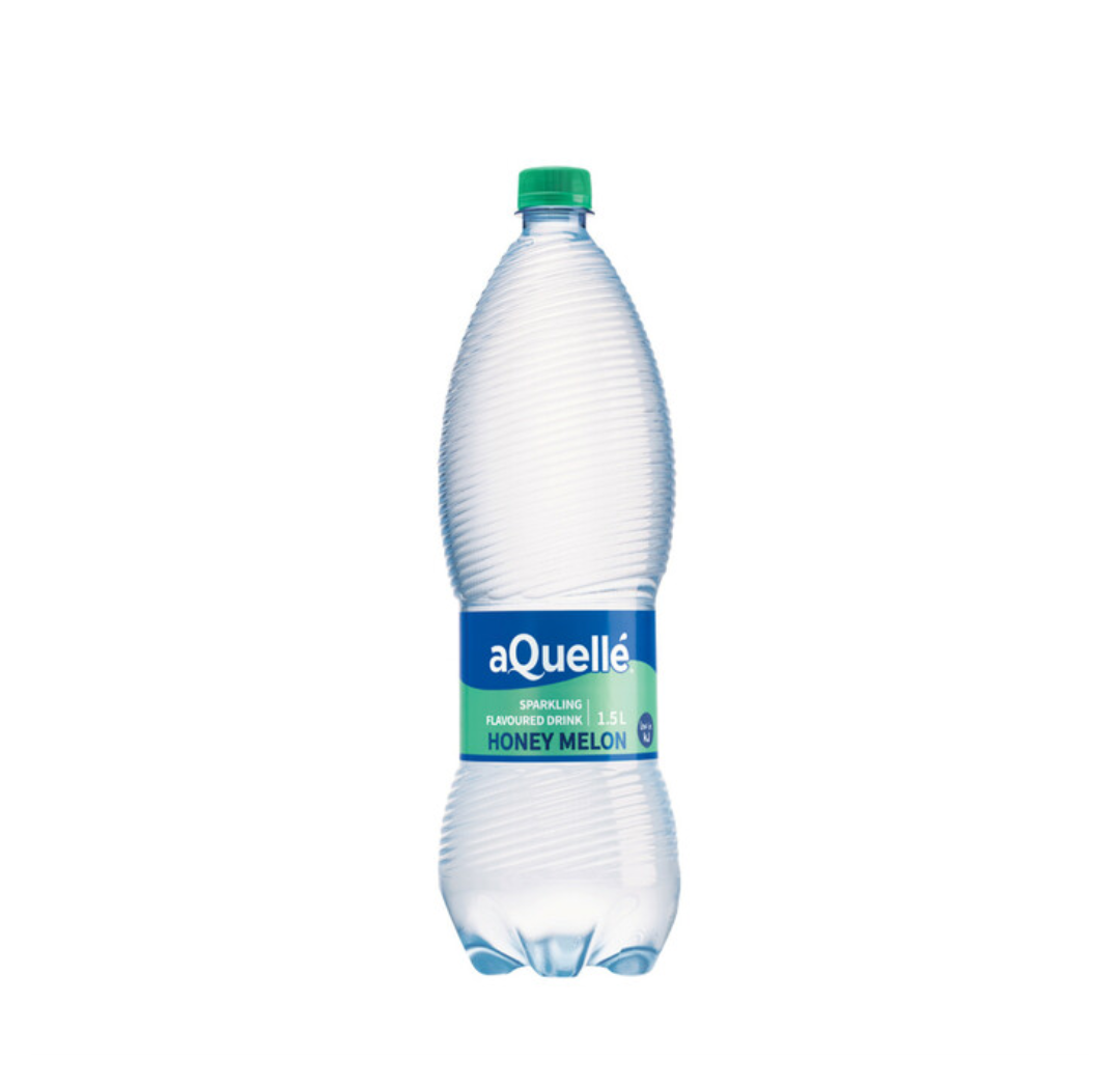 6 x 1.5 litre Aquelle Honey Melon Flavoured Sparkling Water AirStall