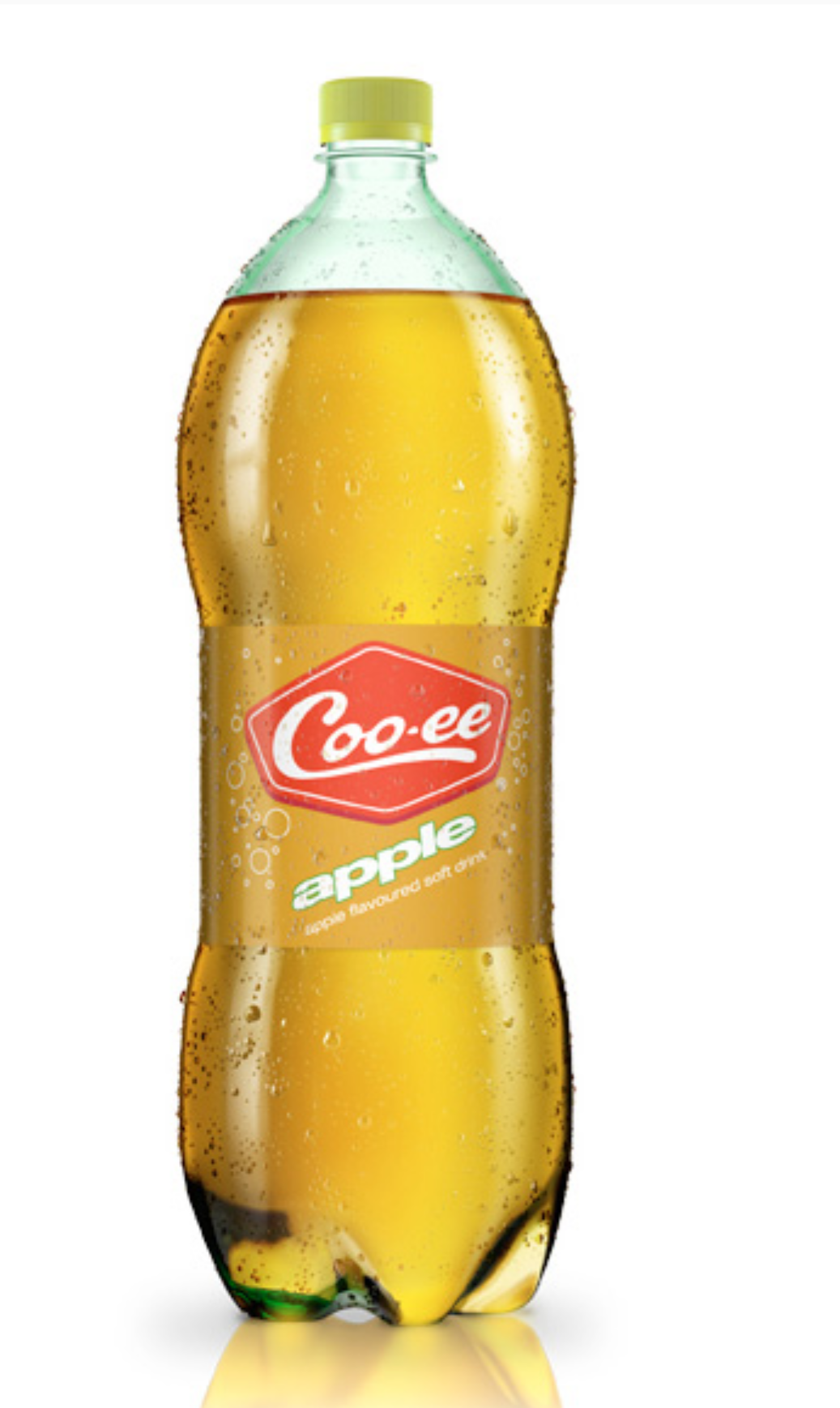 2 litre Coo-ee Apple Flavoured Soft Drink