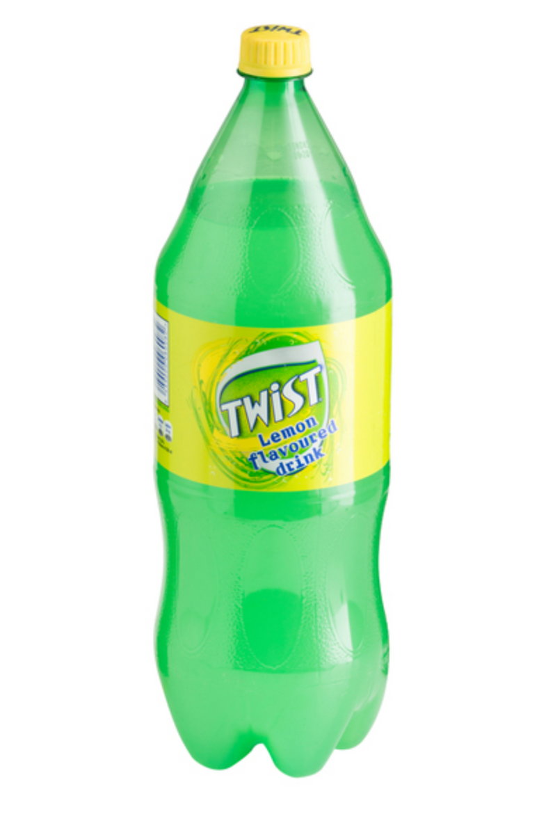 2 litre Twist Lemon Flavoured Soft Drink – AirStall