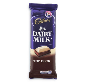 12 x 80 g Cadbury Dairy Milk Top Deck Chocolate