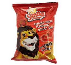 125 g Simba Tomato Sauce Flavoured Potato Chips