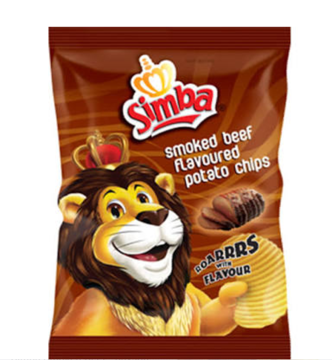 125 g Simba Smoked Beef Flavoured Potato Chips – AirStall