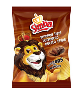 125 g Simba Smoked Beef Flavoured Potato Chips