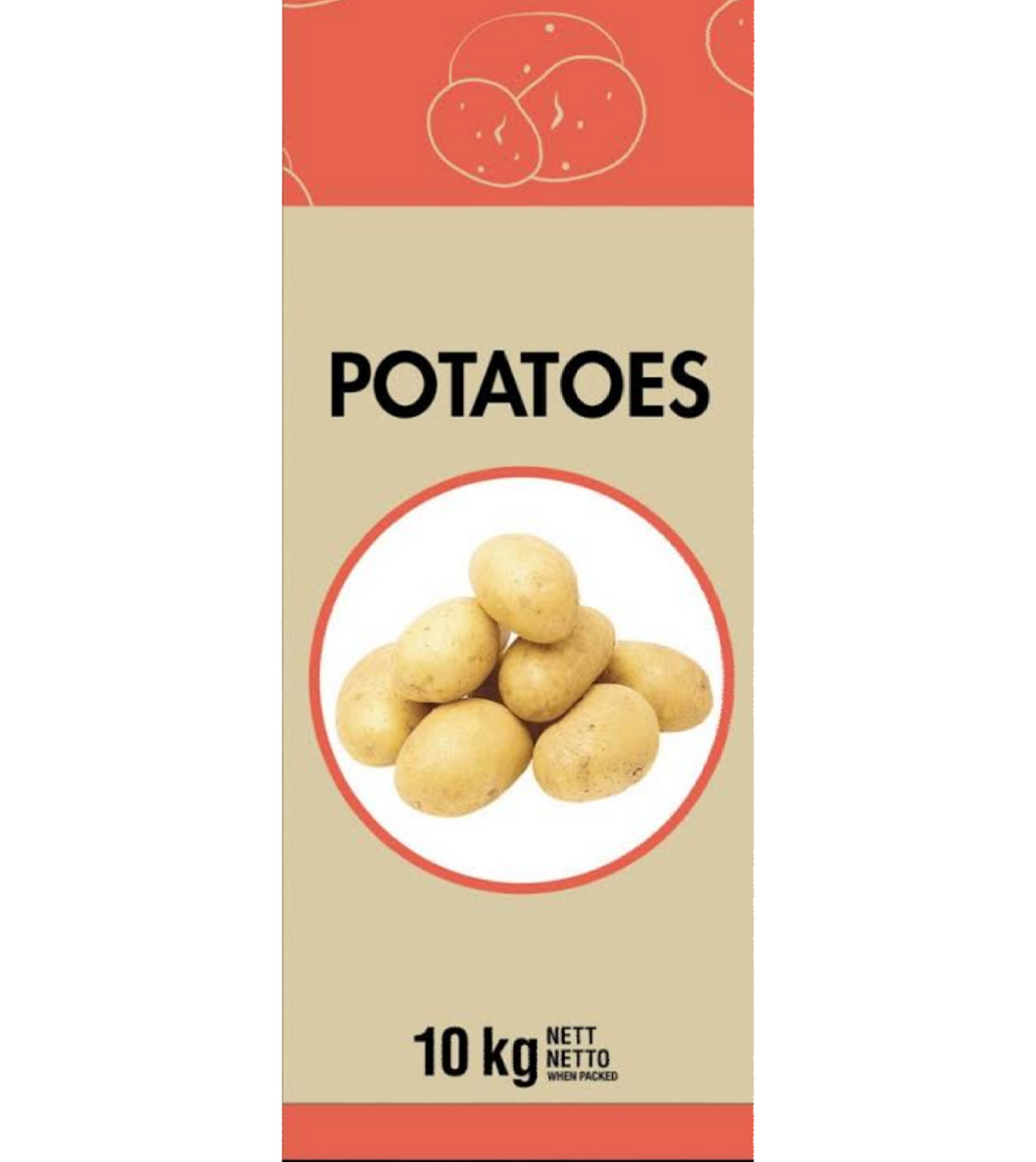 10 kg Small Size Farm Fresh Washed Potatoes