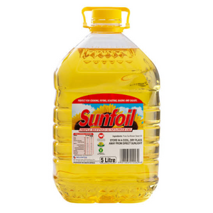 5 litre Sunfoil Sunflower Oil