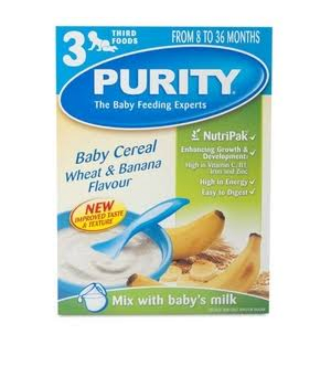 Purity Giving Baby Cereal At Months Feeding Rice Cereal At Months