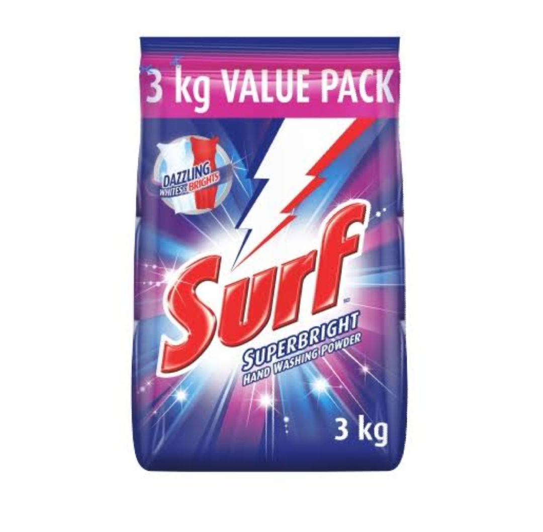 3 kg Surf Regular Hand Washing Powder – AirStall