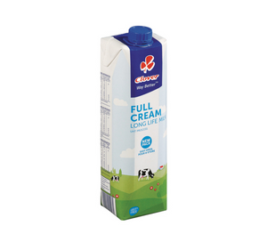 1 litre Clover Long Life Full Cream Milk