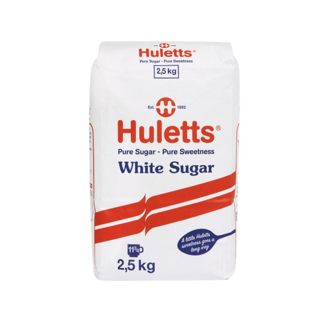 8 x 2.5 kg Huletts White Sugar