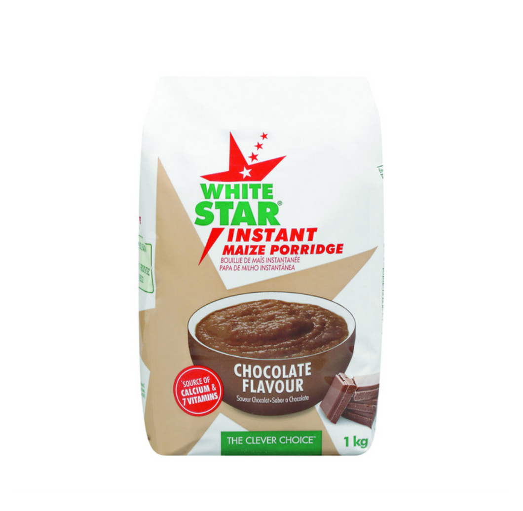 1 kg White Star Chocolate Flavoured Instant Porridge