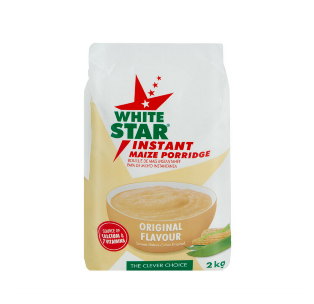 2 kg White Star Original Instant Maize Porridge – AirStall