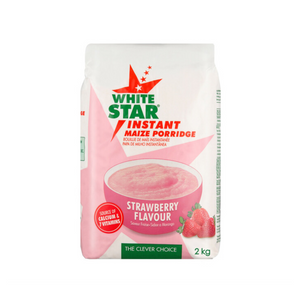 2 kg White Star Strawberry Flavoured Instant Maize Porridge – AirStall