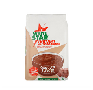 2 kg White Star Chocolate Flavoured Instant Maize Porridge