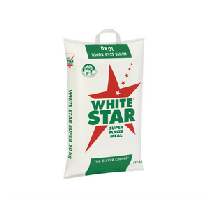 10 kg White Star Super Maize Meal