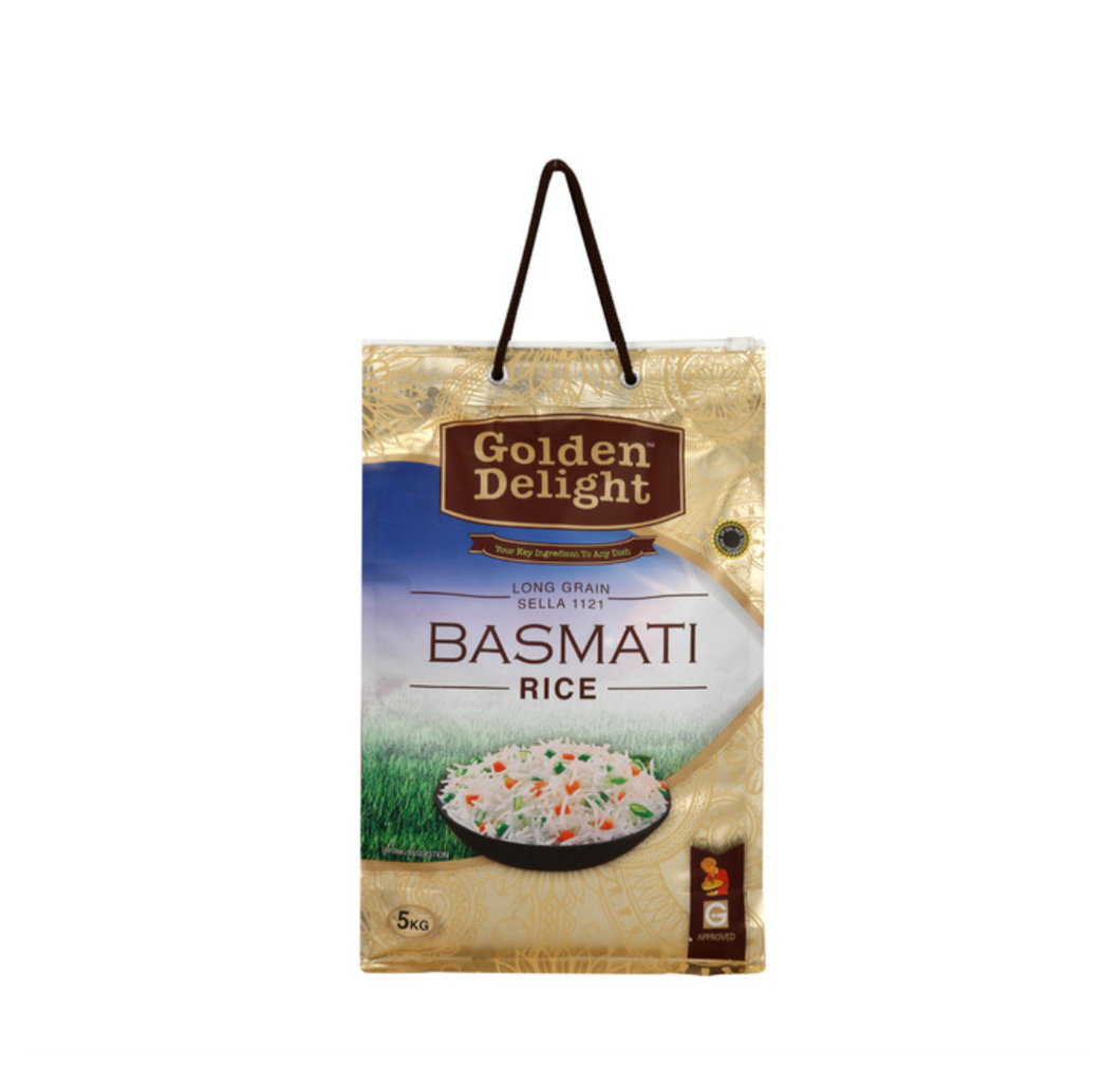 5 kg Golden Delight Basmati Rice