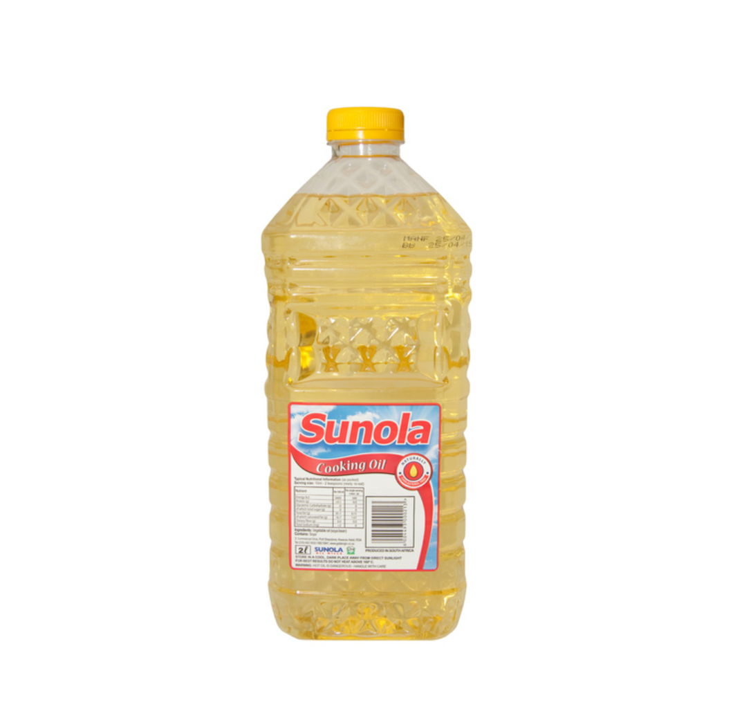 2 litre Sunola Cooking Oil