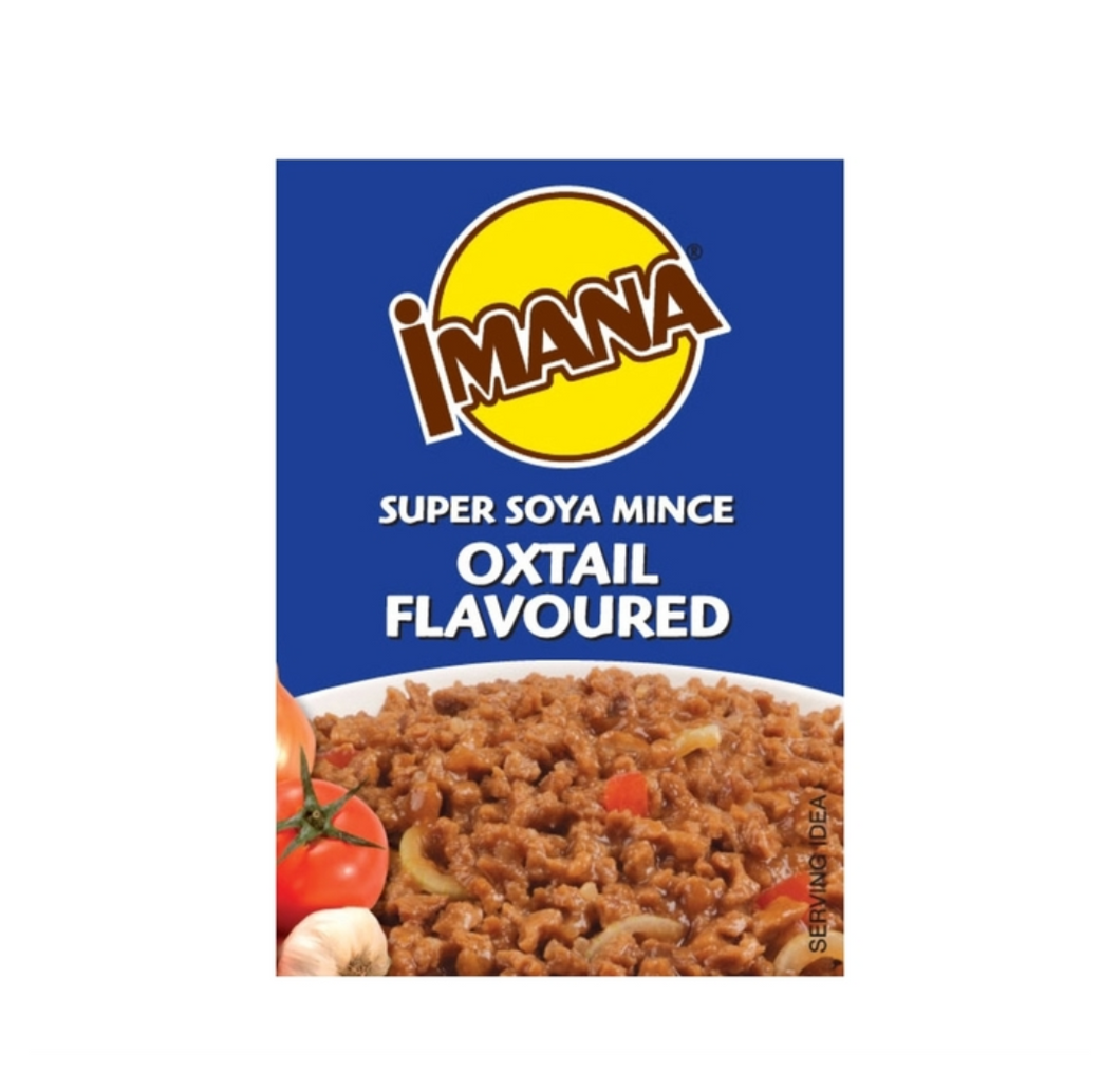 10 x 100 g Imana Oxtail Flavoured Super Soya Mince