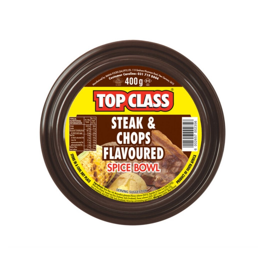 400 g Top Class Steak & Chops Flavoured Spice Bowl – AirStall