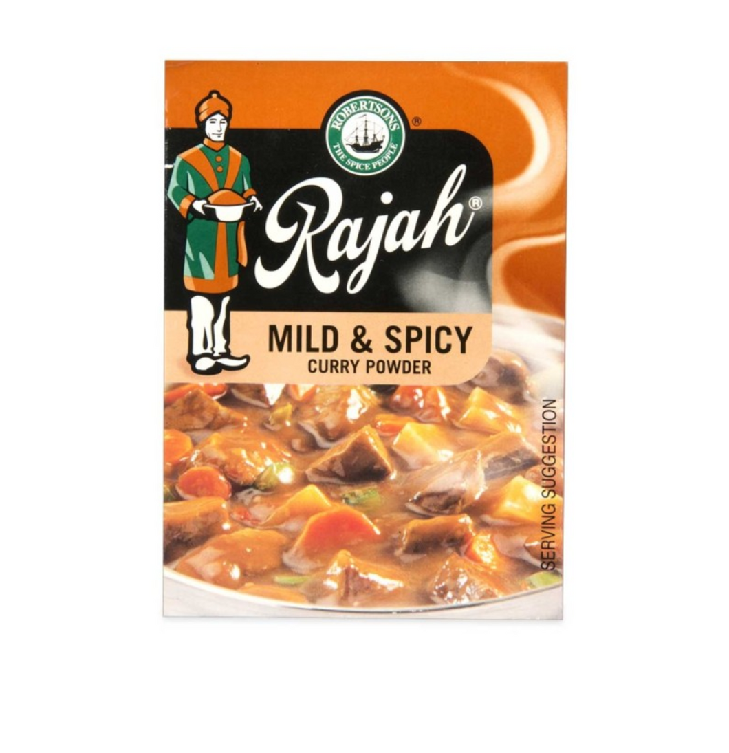 10 x 100 g Rajah Mild & Spicy Curry Powder
