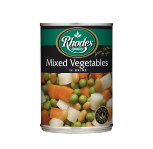 12 x 410 g Rhodes Mixed Vegetables In Brine