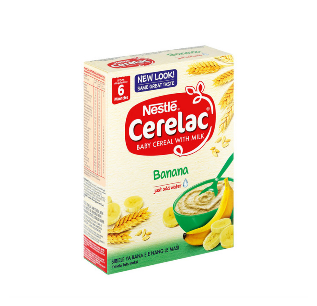 250 g Nestle Cerelac Banana Flavour (From 6 Months)