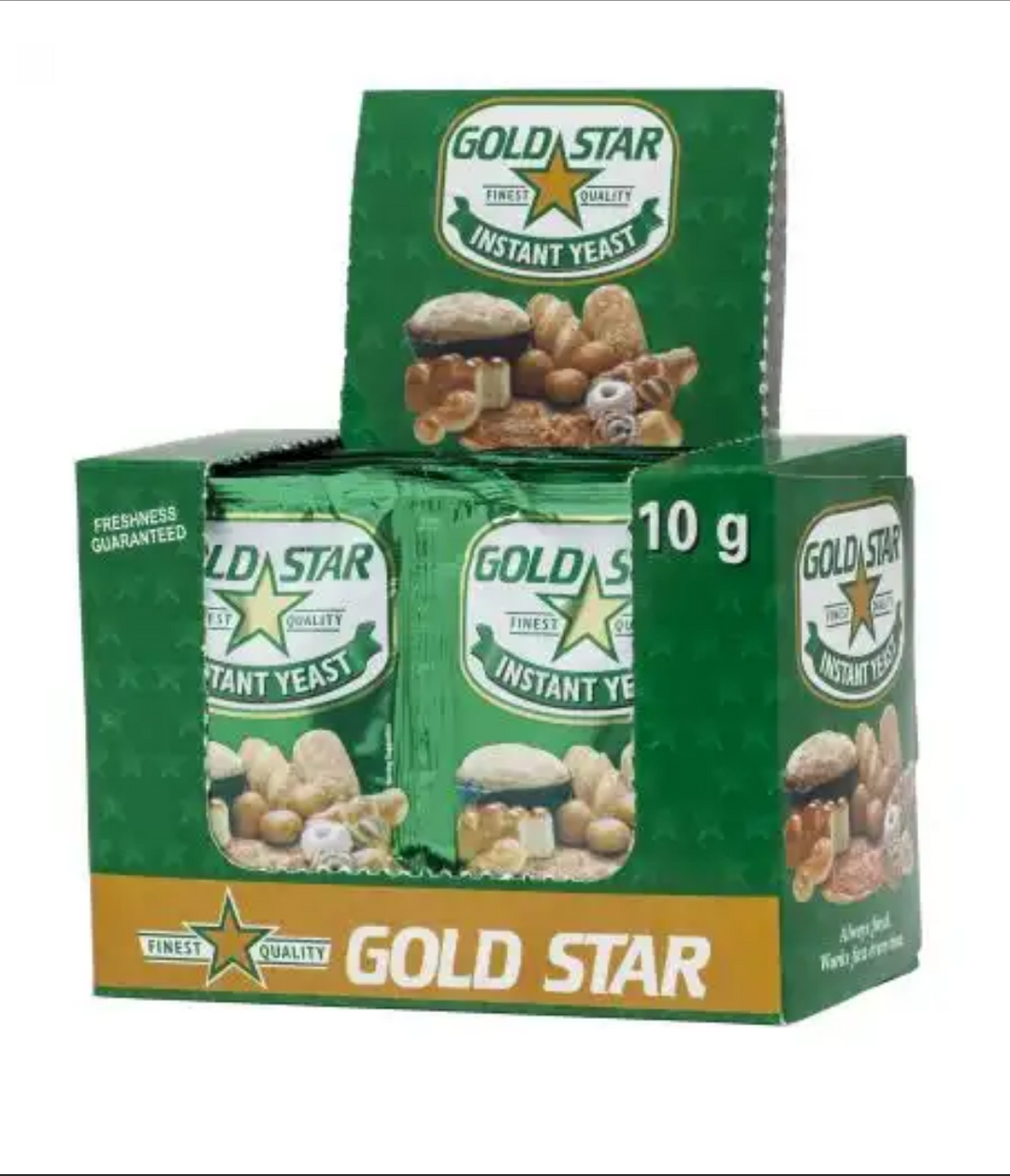 24 x 10 g Gold Star Instant Yeast