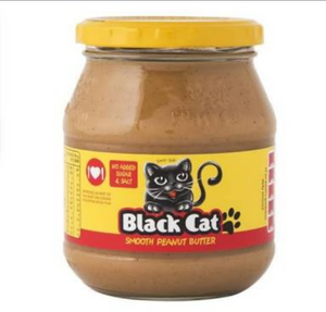 6 x 400 g Black Cat Smooth Peanut Butter