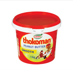 1 kg Thokoman Smooth Peanut Butter