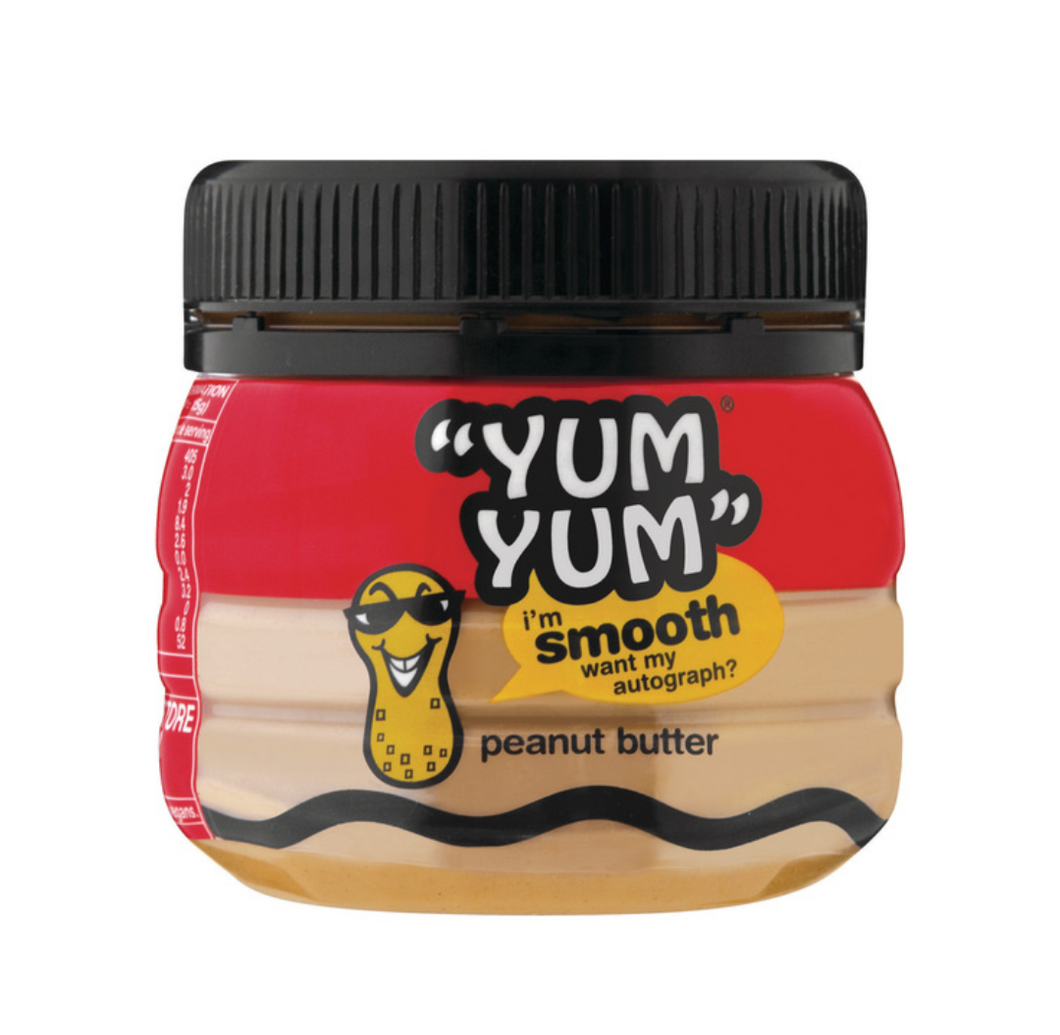 6 x 250 g Yum Yum Smooth Peanut Butter