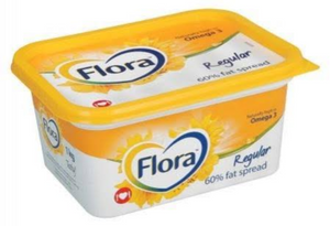 1 kg Flora Regular Margarine Tub