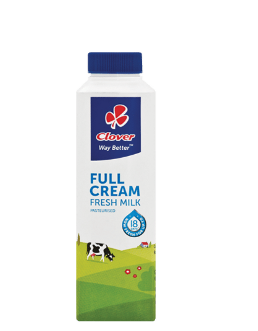 10 x 500 ml Clover Full Cream Fresh Milk