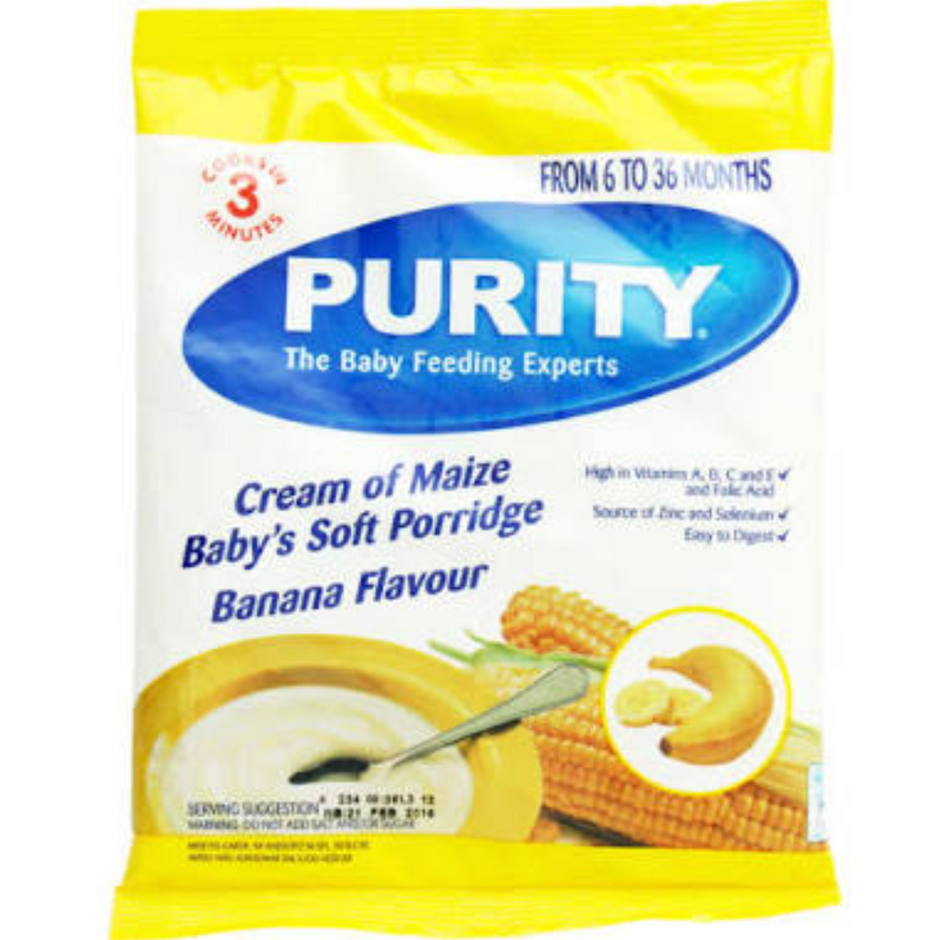 400 g Purity Cream Of Maize Banana Flavour