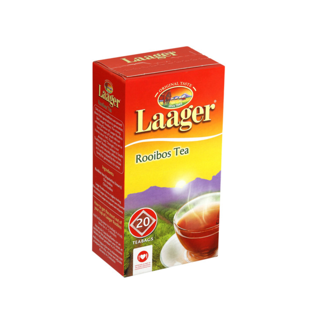 6 x 20s Laager Rooibos Teabags – AirStall