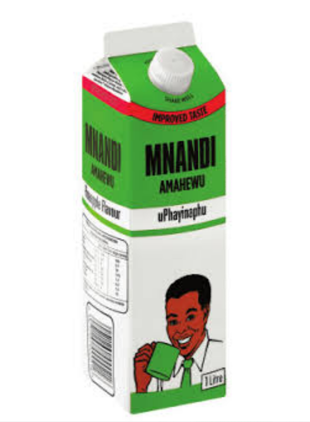 10 x 1 litre Mnandi Amahewu Pineapple Flavour