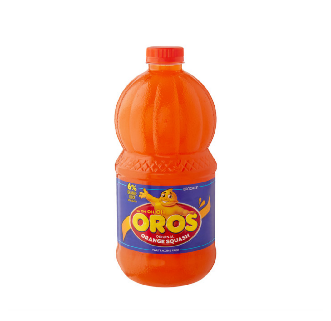 2 litre Oros Orange Squash