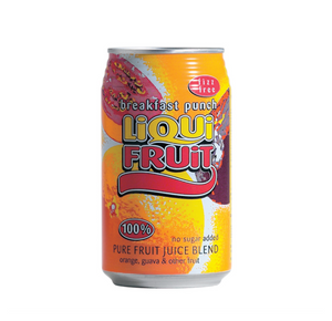 6 x 330 ml Liqui Fruit 100% Breakfast Punch Flavoured Juice CAN