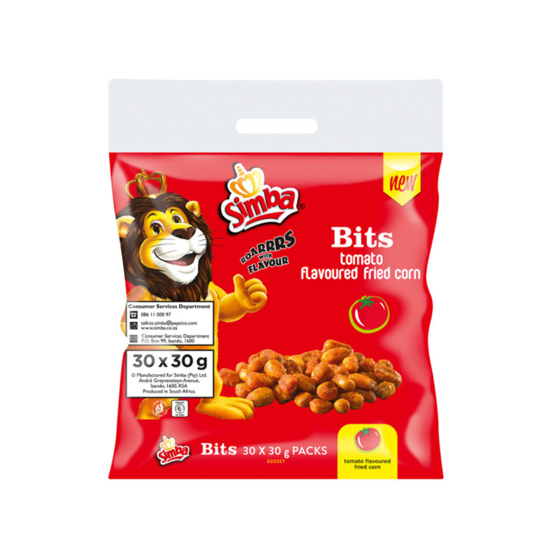 30 x 30 g Simba Tomato Flavoured Bits – AirStall