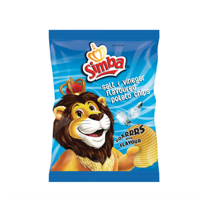 48 x 36 g Simba Salt & Vinegar Flavoured Potato Chips