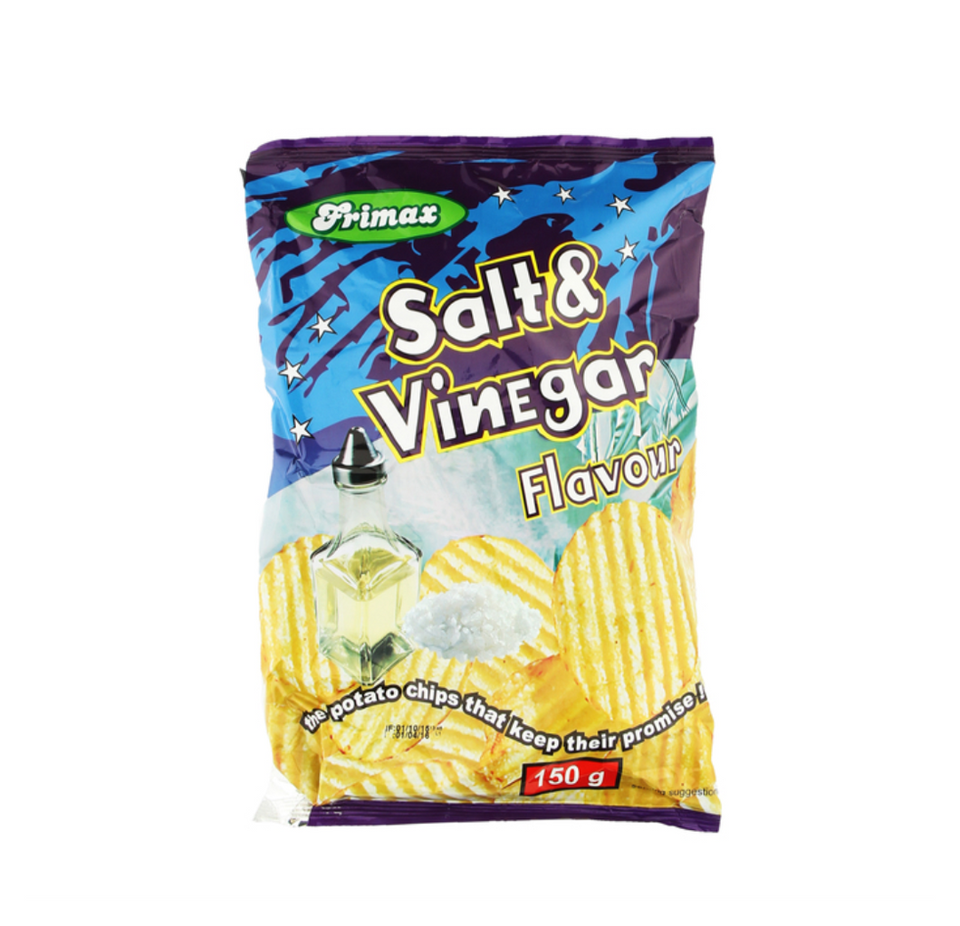 150 g Frimax Flavoured Salt & Vinegar Potato Chips