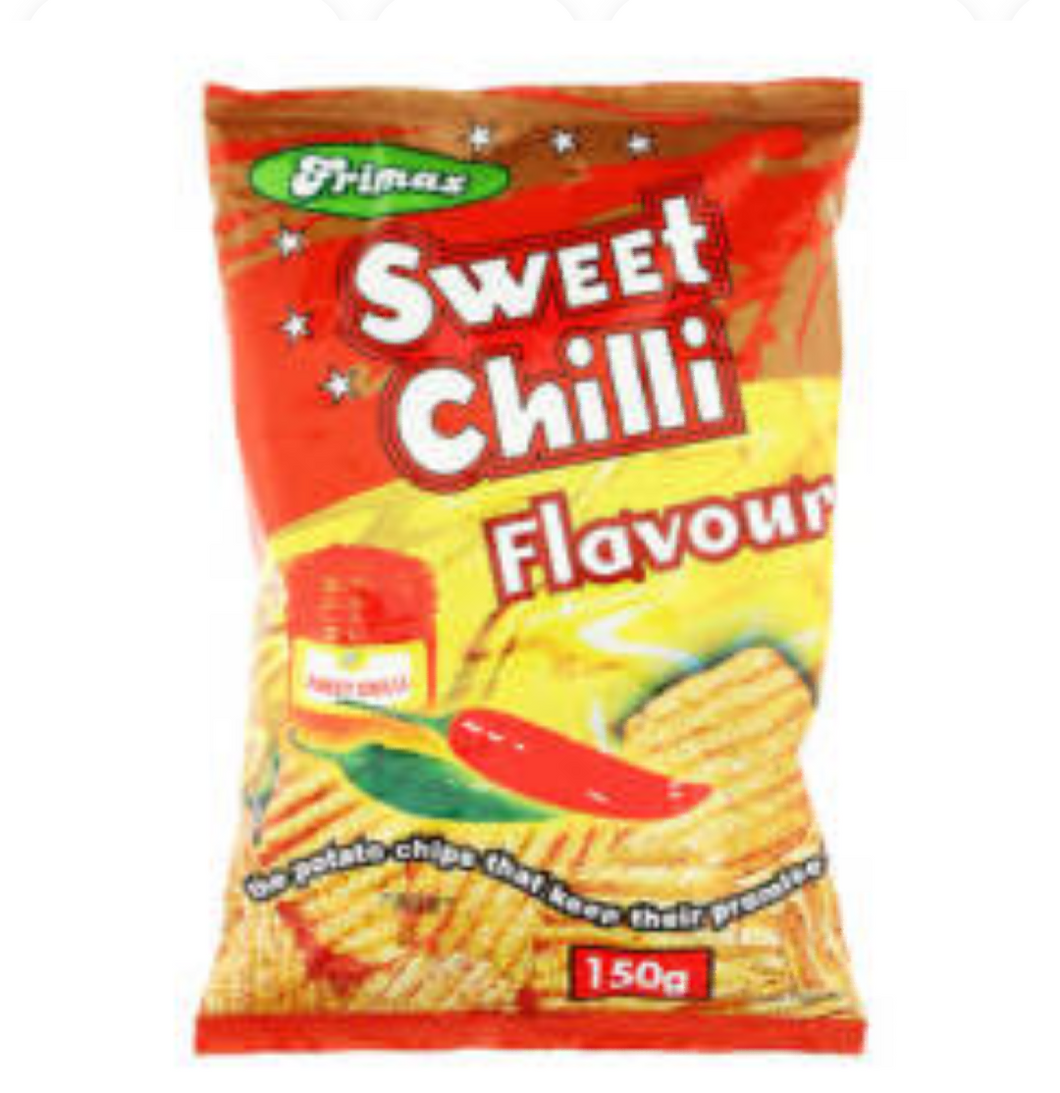 150 g Frimax Sweet Chilli Flavoured Potato Chips