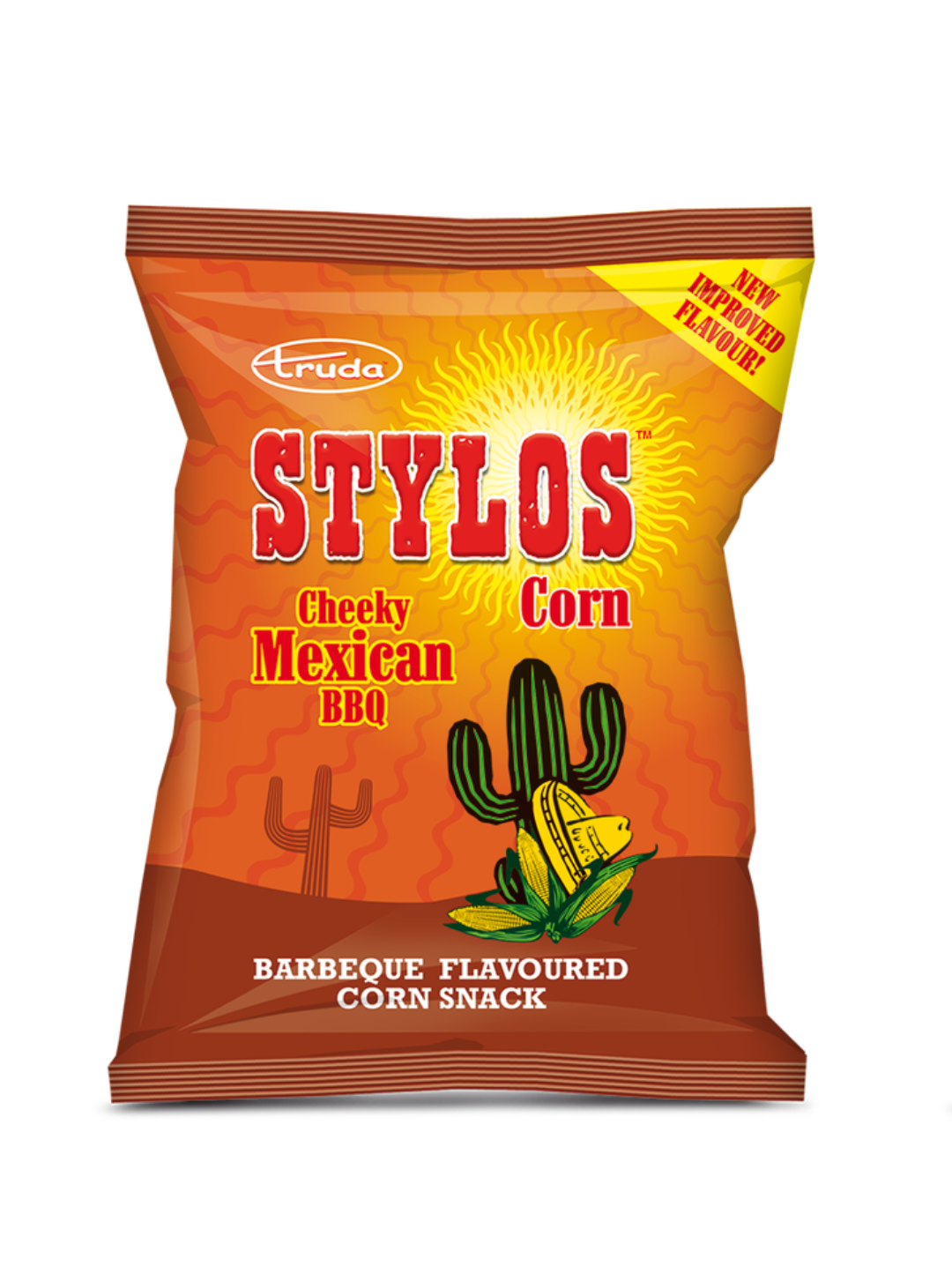 10 x 125 g Stylos Cheeky Mexican BBQ Flavoured Corn Chips – AirStall