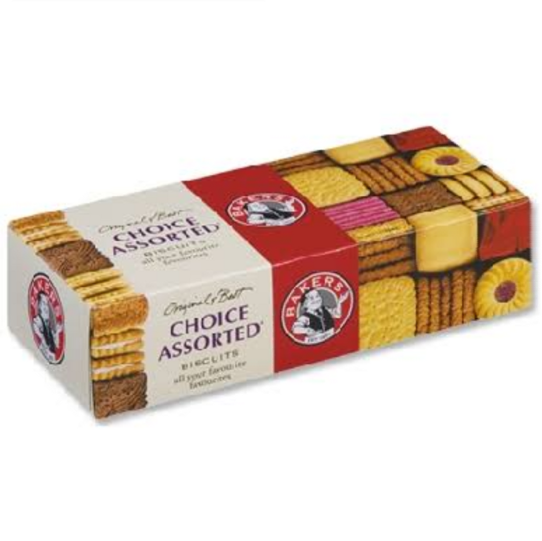 12 x 200 g Bakers Choice Assorted Biscuits