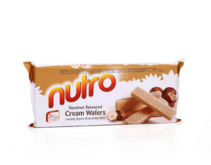 24 x 75 g Nutro Hazelnut Flavoured Cream Wafers