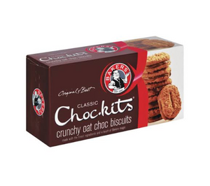 12 x 200 g Bakers Choc Kits Oat Chocolate Biscuits