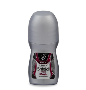 6 x 50 ml Shield Men Musk Anti-Perspirant Roll On