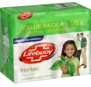 4 x 175 g Lifebuoy Herbal Soap