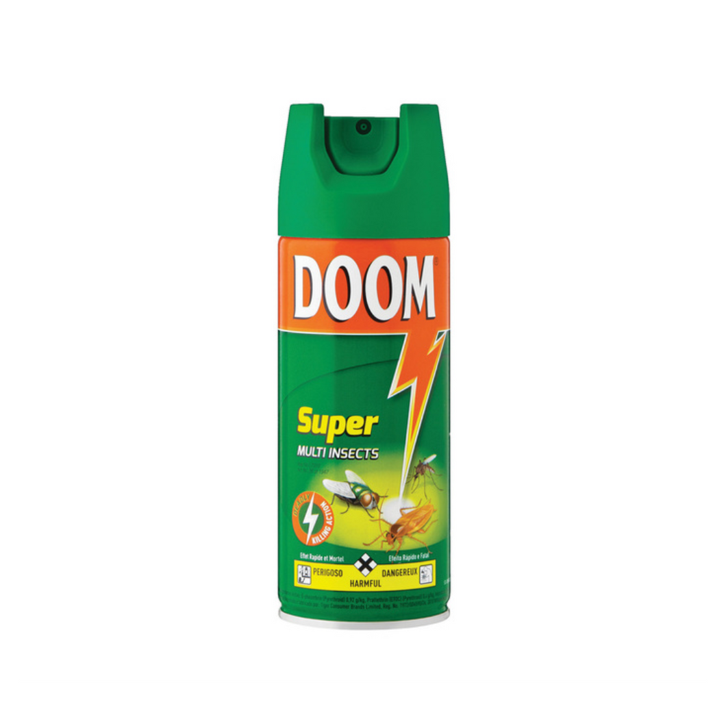 6 x 300 ml Doom Super Multi Insects Spray – AirStall