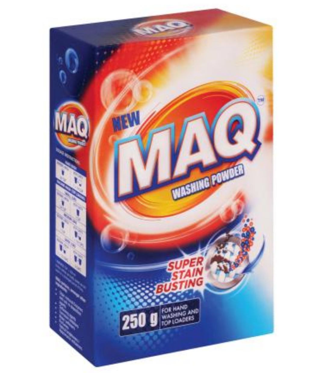 5 x 250 g Maq Hand Washing Powder Flexi Bag